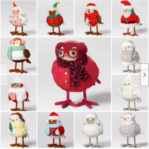 NEW! Complete Set of 13 Target Wondershop 2023 Featherly Friends Birds Christmas - Picture 2 of 2